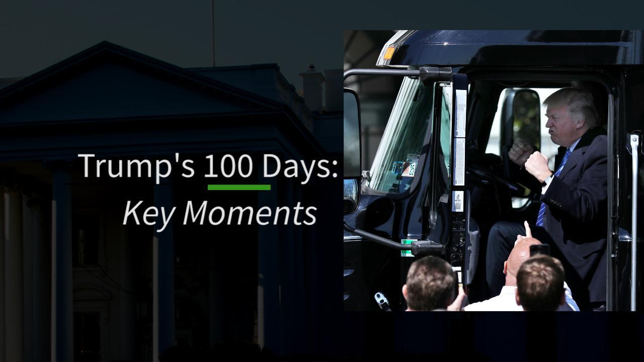 Trump's first 100 days key accomplishments