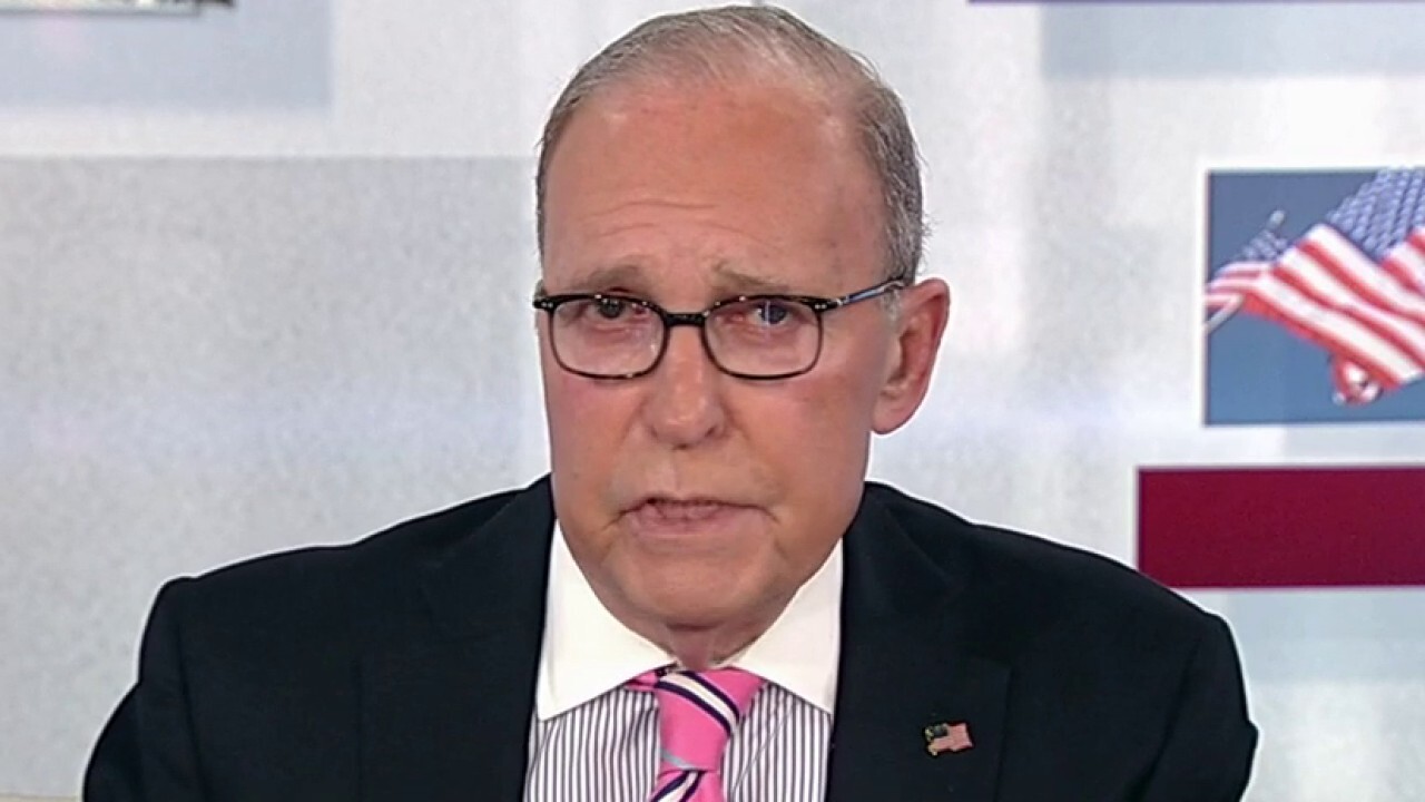 FOX Business host Larry Kudlow discusses the ongoing debt ceiling fight and President Biden's remarks claiming the debt ceiling and budget are 'totally unrelated' in Friday's riff.