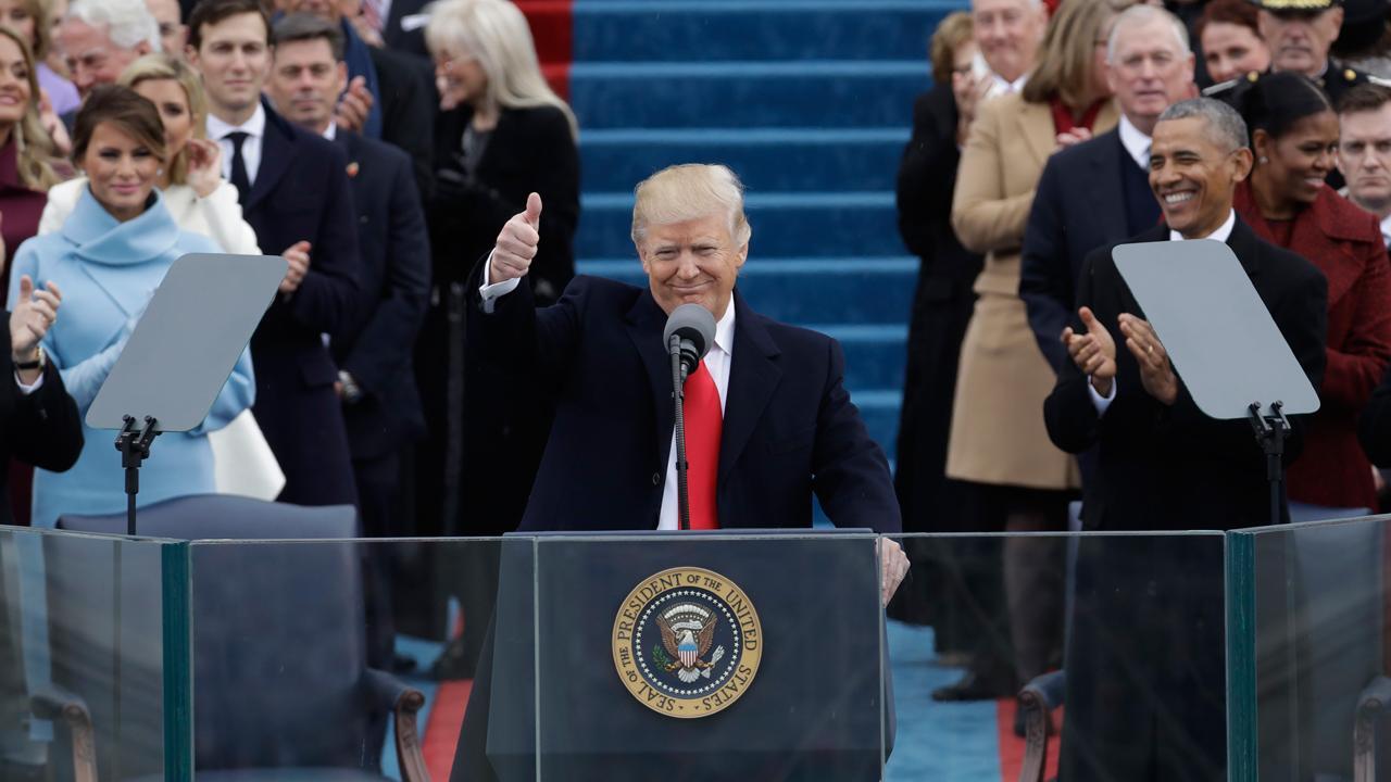 America first: President Trump delivers his inaugural address