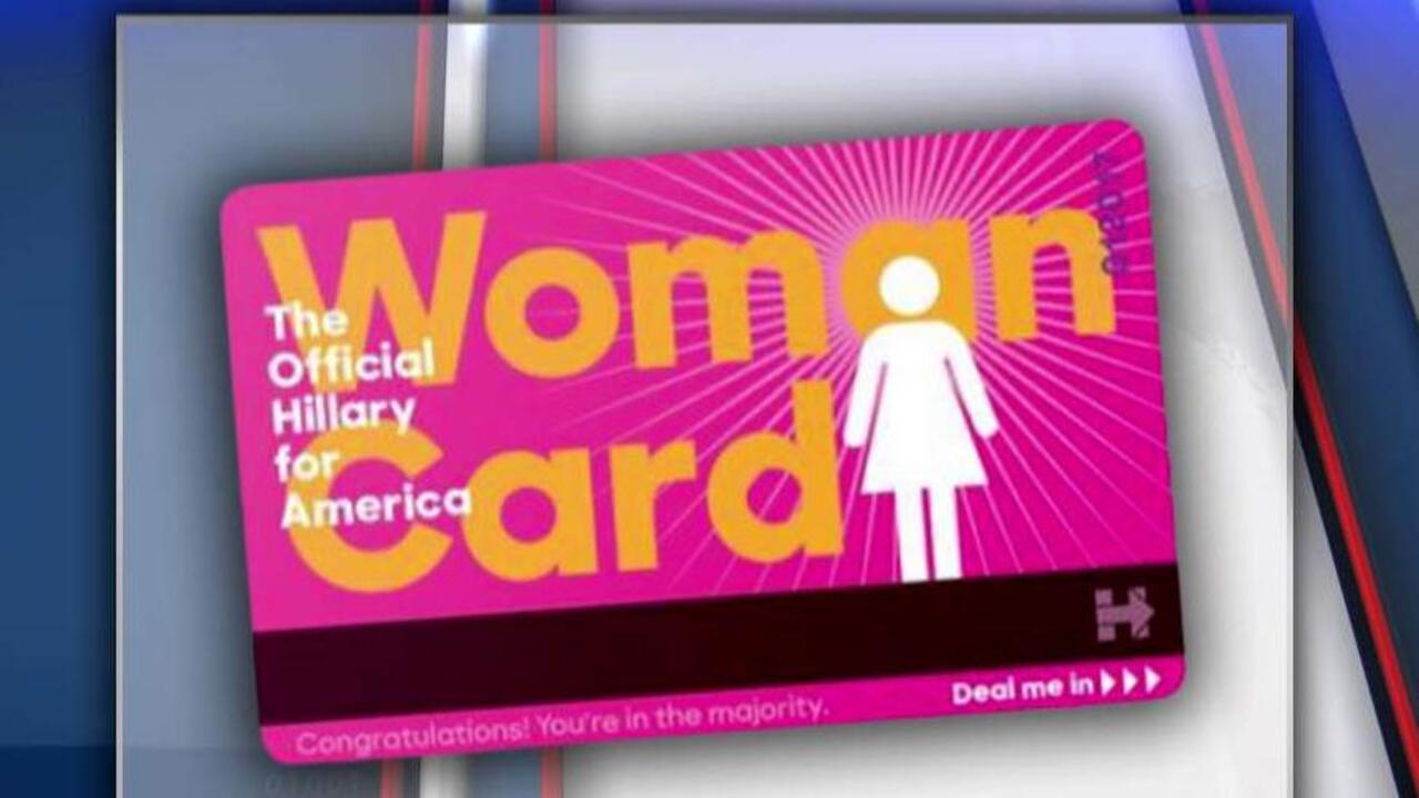 The debate over Clinton's use of 'the woman card'