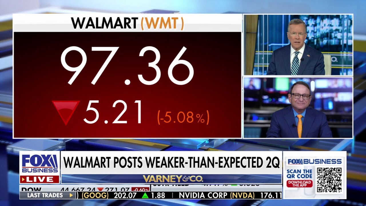 Storch Advisors CEO Gerald Storch says Walmart’s strong earnings show it’s ‘winning this game,’ while Target faces falling sales, messy stores and leadership turmoil on ‘Varney & Co.’