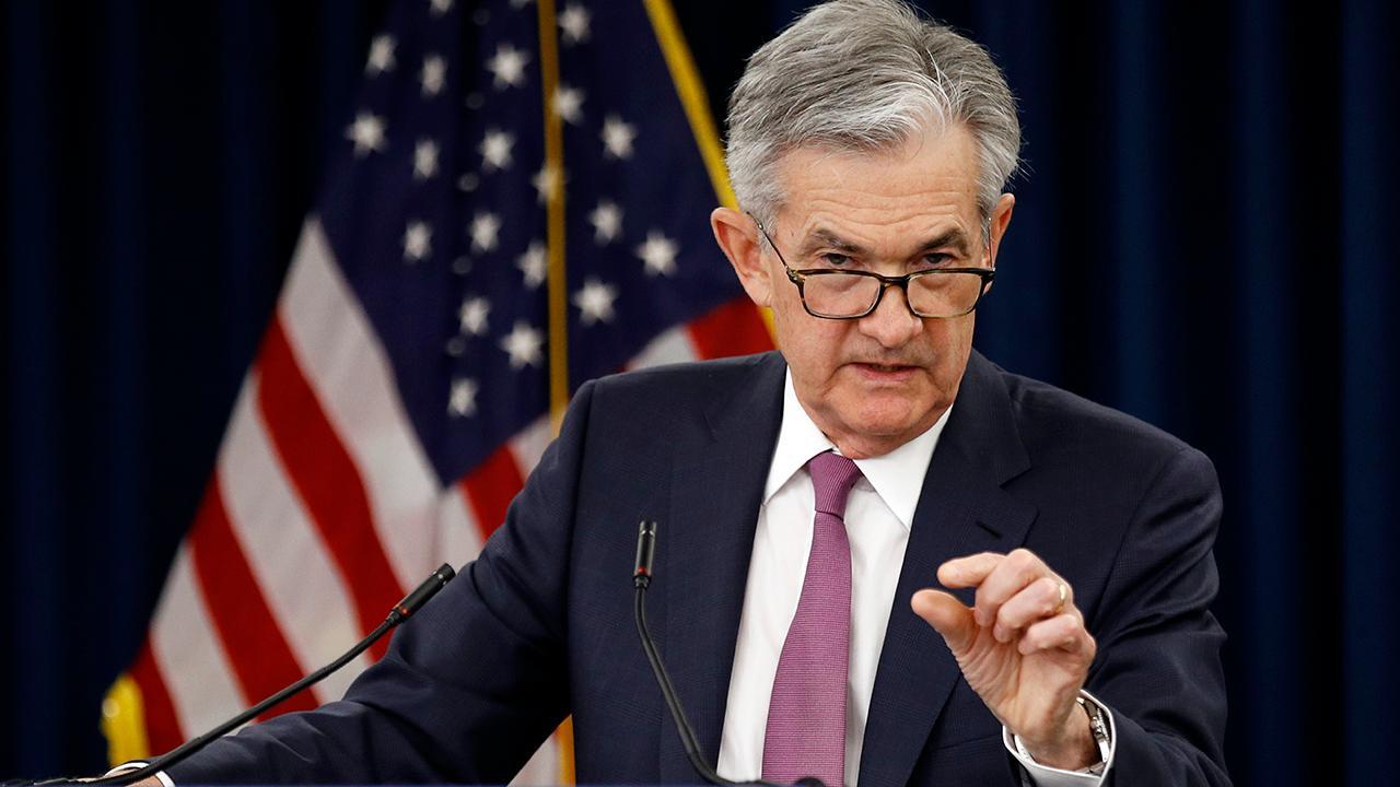 Jerome Powell says the Fed is monitoring the impact of trade issues on the economy