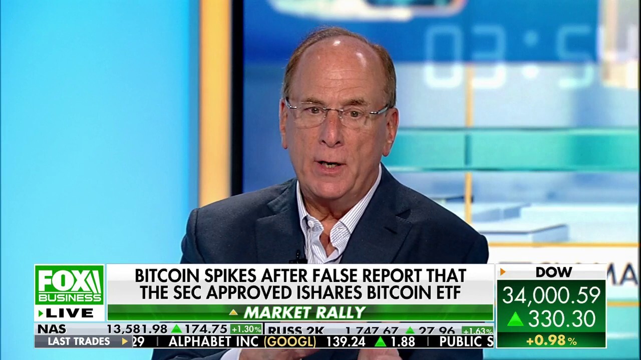 BlackRock chairman and CEO Larry Fink reacts to the Israel-Hamas war and the state of the economy on The Claman Countdown.