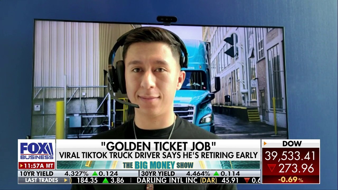 Viral TikToker Alex 'The Trucking Guy' says he found the 'golden ticket job'