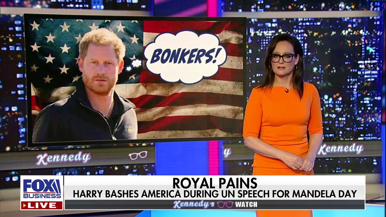 Kennedy: Hypocritical Harry bashes America