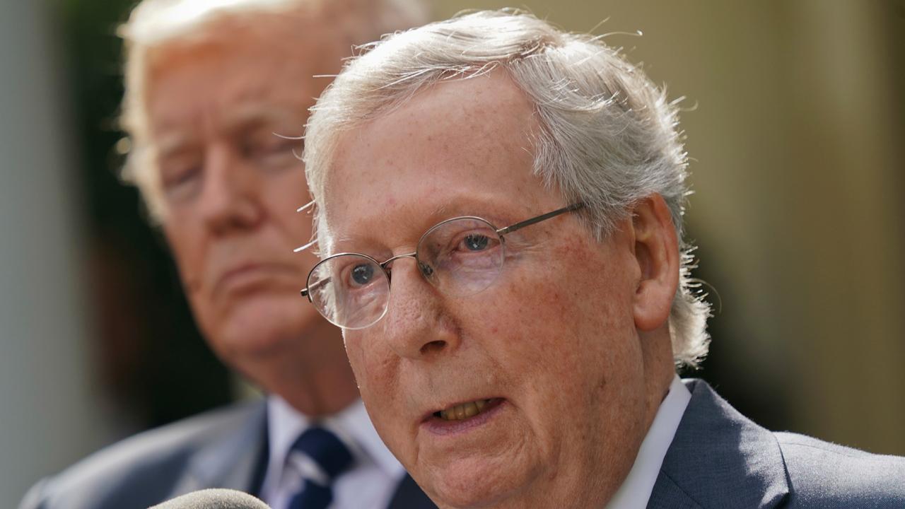 Mitch McConnell on Trump speech. debt. Huawei and Iran
