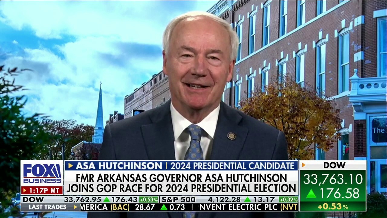 Asa Hutchinson: Biden making a mistake by saying the Fed is totally independent