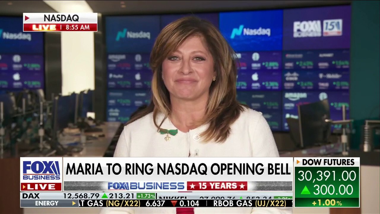 FOX Business rings in 15th anniversary at Nasdaq