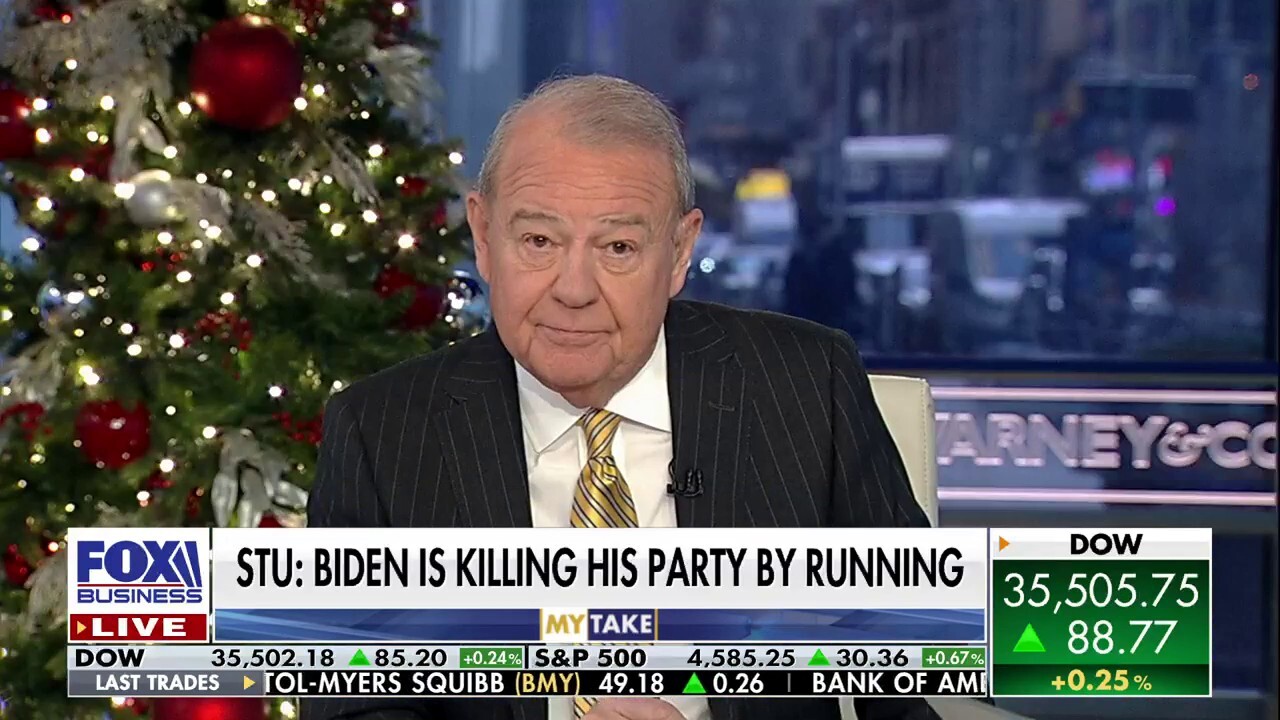 Varney & Co. host Stuart Varney discusses the dilemma Democrats are facing after Bidens polling numbers hit a new low.