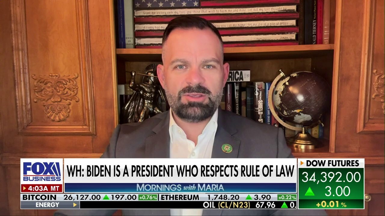 Biden 'weaponizing' DOJ to go after Trump is reminiscent of 'China, Russia and Iran': Rep. Cory Mills