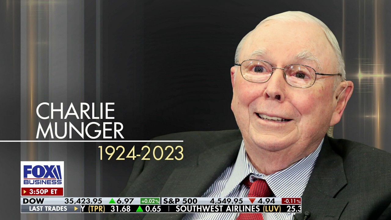 Charlie Munger lovingly remembered for his 'joy and wisdom'
