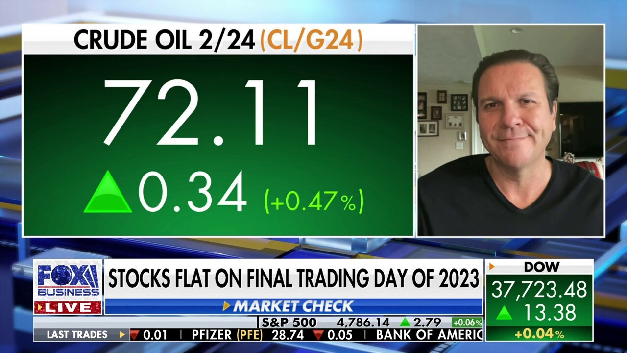 Dominari Securities CEO Kyle Wool joins ‘Varney & Co.’ to analyze the stock market on the final trading day of 2023, revealing his top tech stocks.
