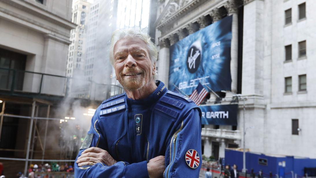 Sir Richard Branson: Space flight now costs the same as trans-Atlantic travel a century ago