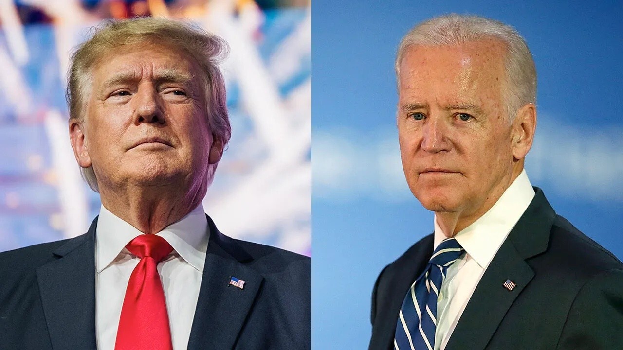 Trump up 10 points on Biden in race to White House according to new poll