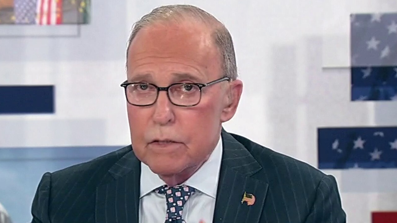 FOX Business host reacts to the record-high inflation rate on 'Kudlow.'
