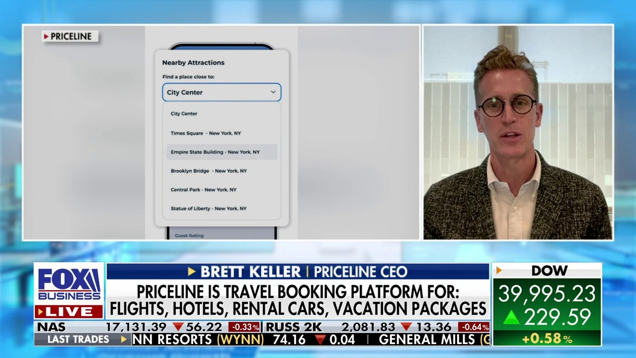 Priceline CEO Brett Keller breaks down leisure spending in the United States on 'The Claman Countdown.'