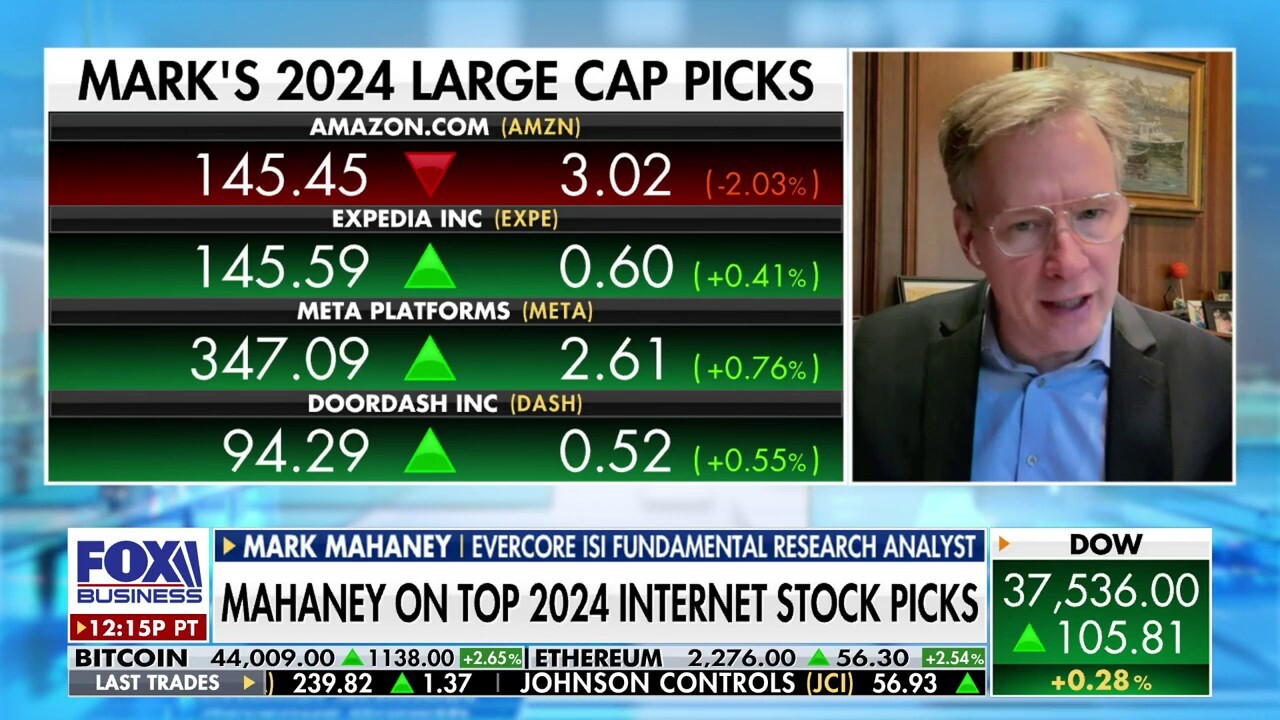  Evercore ISIs Mark Mahaney reveals why Amazon is a number-one pick for investors and breaks down Meta performance on The Claman Countdown.