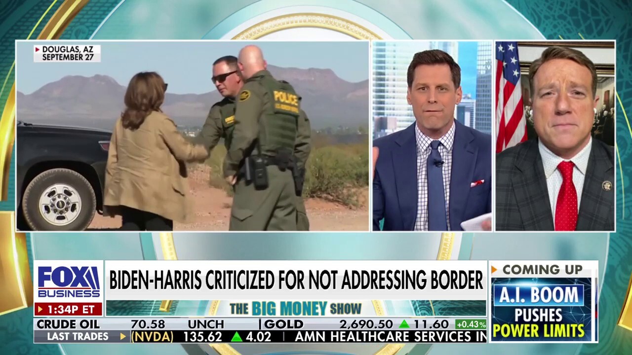 Kamala Harris did nothing to secure the border in 4 years: Rep. Pat Fallon