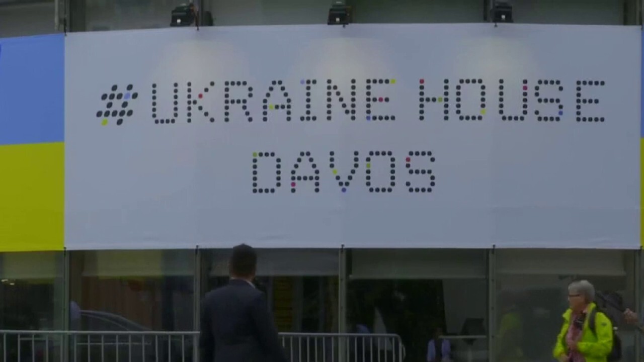 FOX Business' Kelly O'Grady reports from Davos, Switzerland, where the elite conference takes stark opposition to grappling with the war on Ukraine.