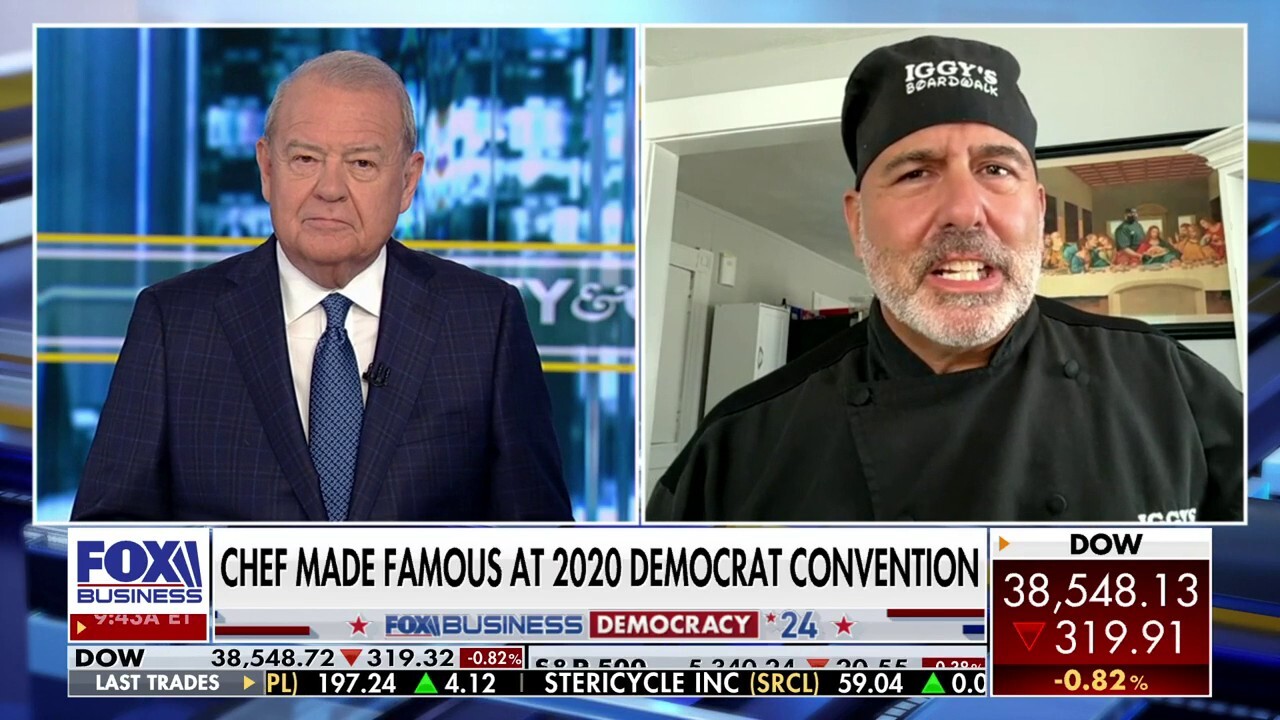 Iggy's Boardwalk chef and 'calamari ninja' John Bordieri explains why he's voting for Donald Trump in 2024 and how restaurants have suffered under Biden's economy.