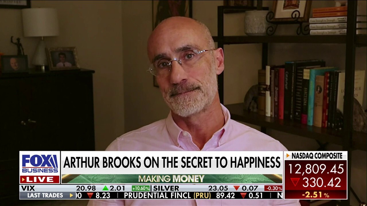 'Build the Life You Want' author Arthur Brooks discusses the individual journey to achieving greater happiness on 'Making Money.'