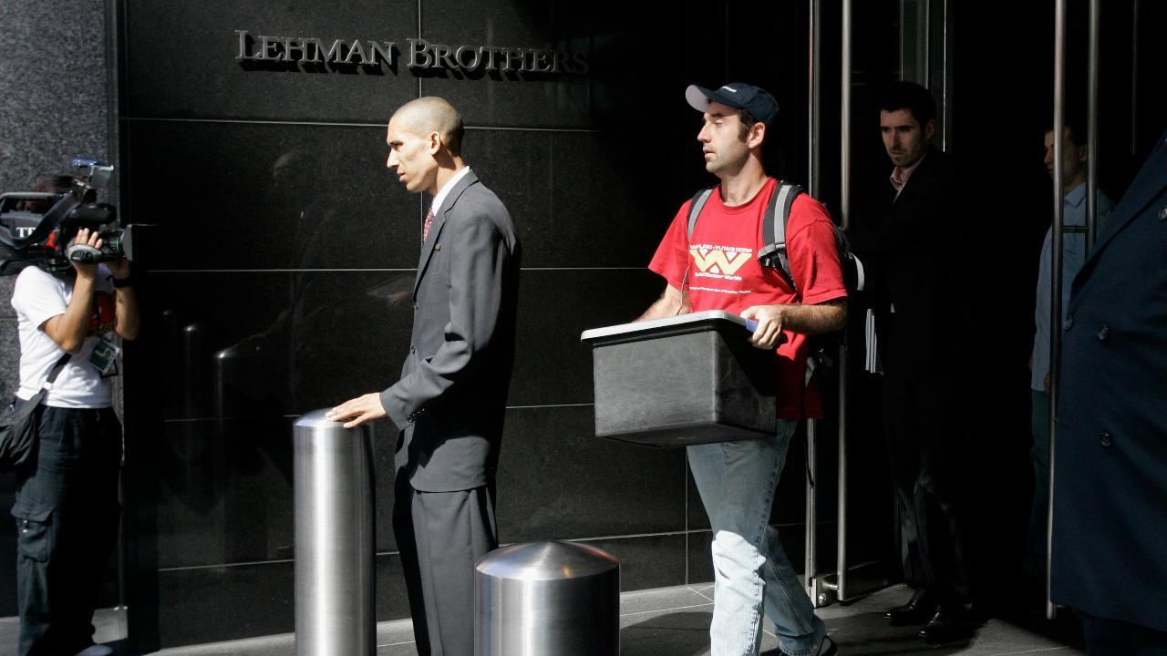 What caused the collapse of Lehman Brothers?
