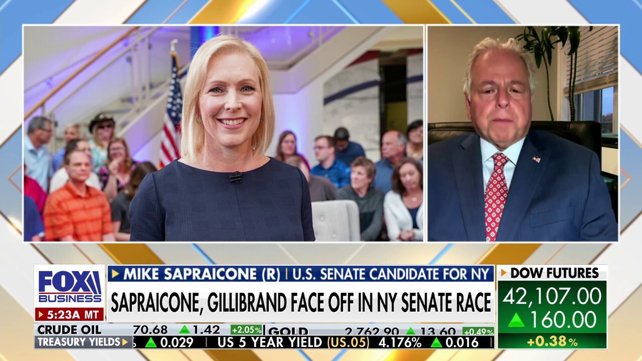 Senate candidate slams New York Democrat: She's 'become a Washington politician'