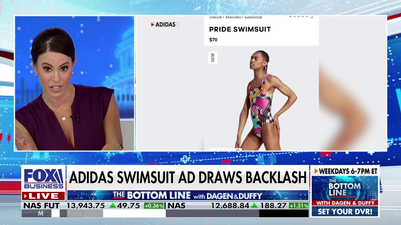 Adidas facing backlash over purported use of male model for women's swimwear