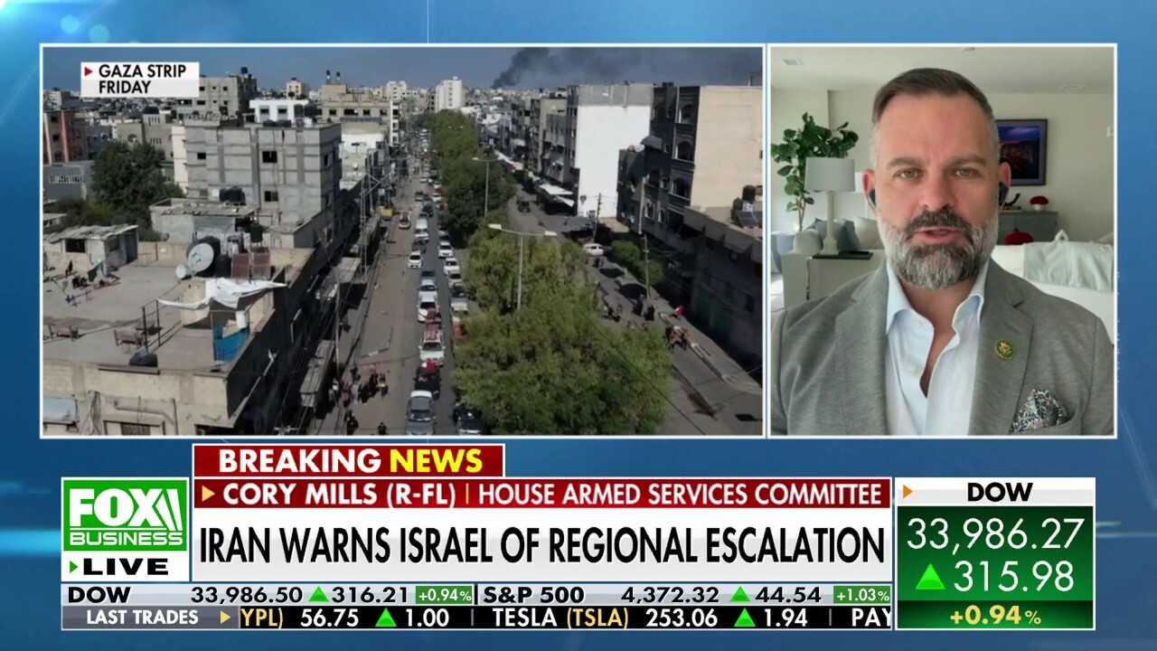 Rep. Cory Mills, R-Fla, discusses Iran's role in the Israeli attacks and his mission that successfully removed 96 Americans from the Middle East on 'Cavuto: Coast to Coast.'