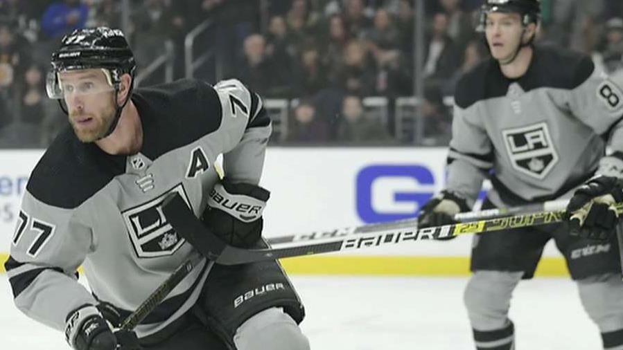 LA Kings NHL team face-off against fake sports merchandise with app