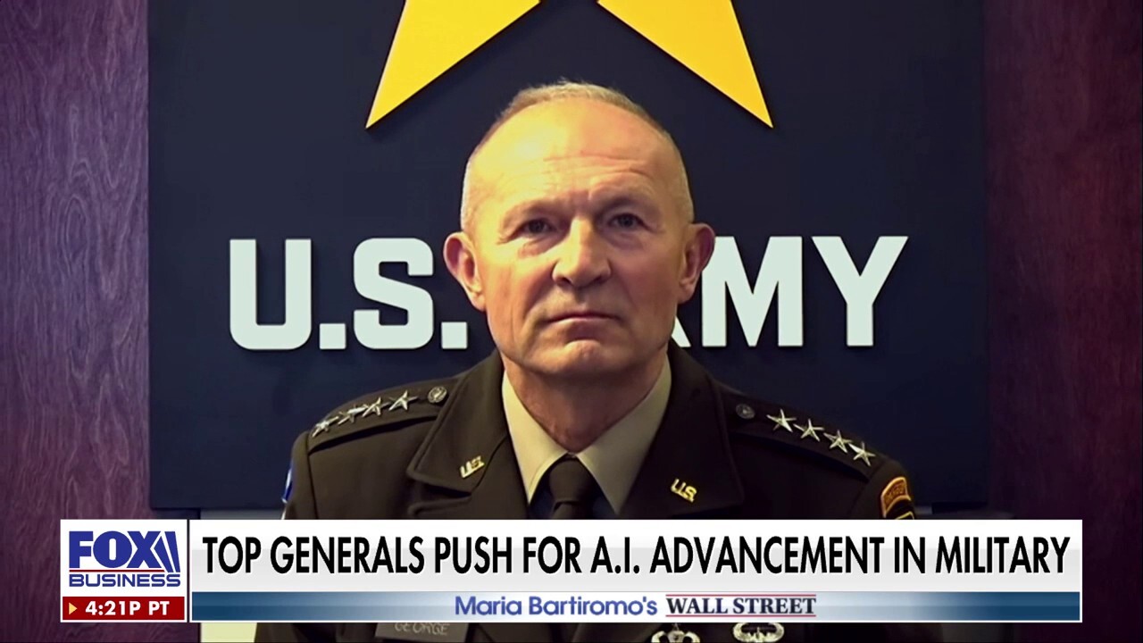 U.S. Army Chief of Staff Gen. Randy George discusses the race for military dominance on ‘Maria Bartiromo’s Wall Street.’