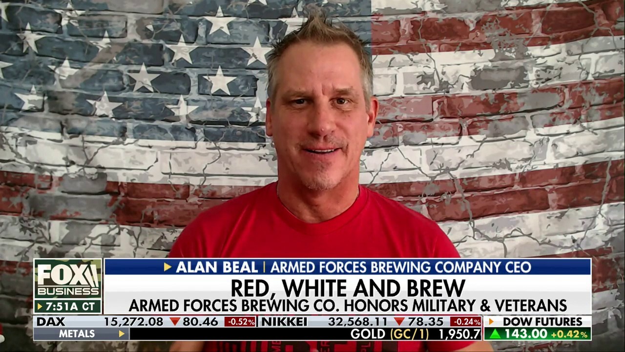 Armed Forces Brewing Company’s message is ‘resonating’ with Americans: Alan Beal