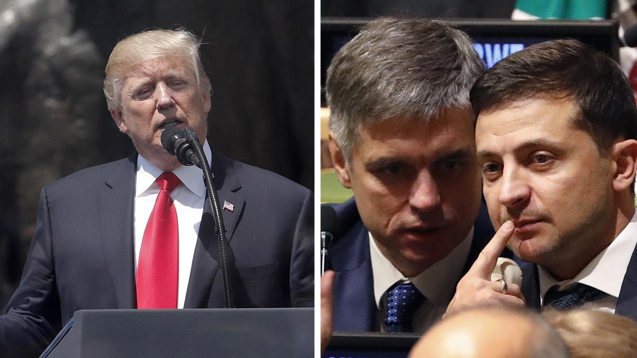 Trump holds meeting with president of Ukraine-FBN | Fox Business Video