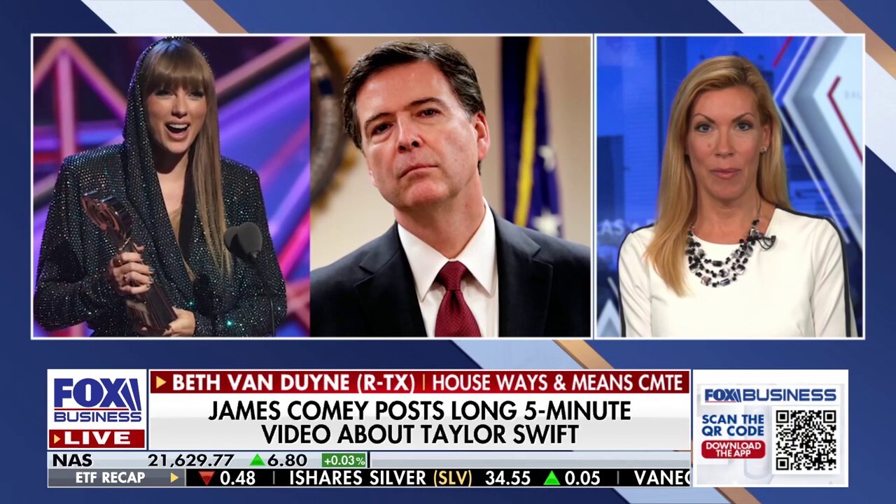 GOP lawmaker likens Comey's 'Swiftie' video to a 'really bad Ben Stiller movie' outtake