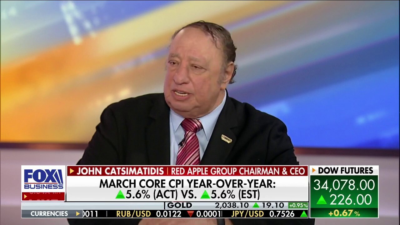 Red Apple Group and United Refining Company Chairman and CEO John Catsimatidis discusses how looming market pressures will cause food and gas prices to spike again.