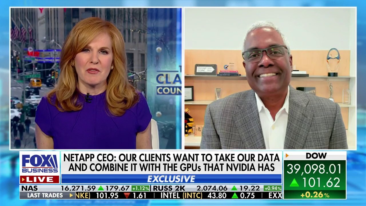 NetApp CEO: We hold and protect the world’s most important data