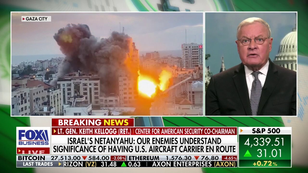 FOX News contributor Lt. Gen. Keith Kellogg analyzes Hamas' well-planned' attack on Israel on 'Making Money.'