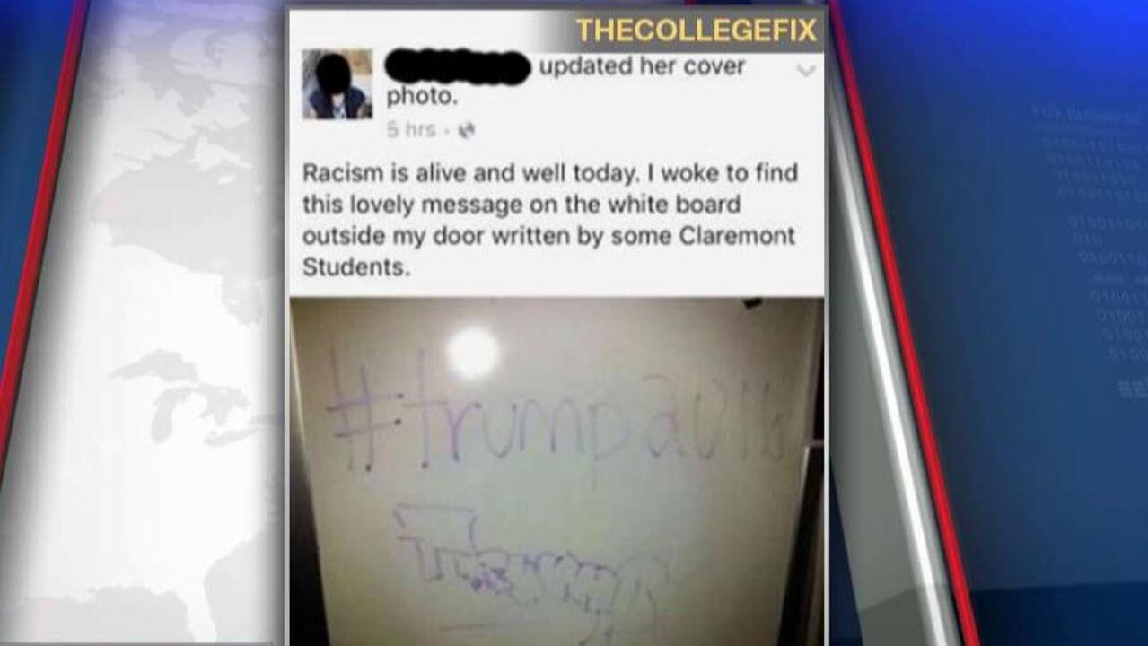 College weighs calling Trump 2016 message racist