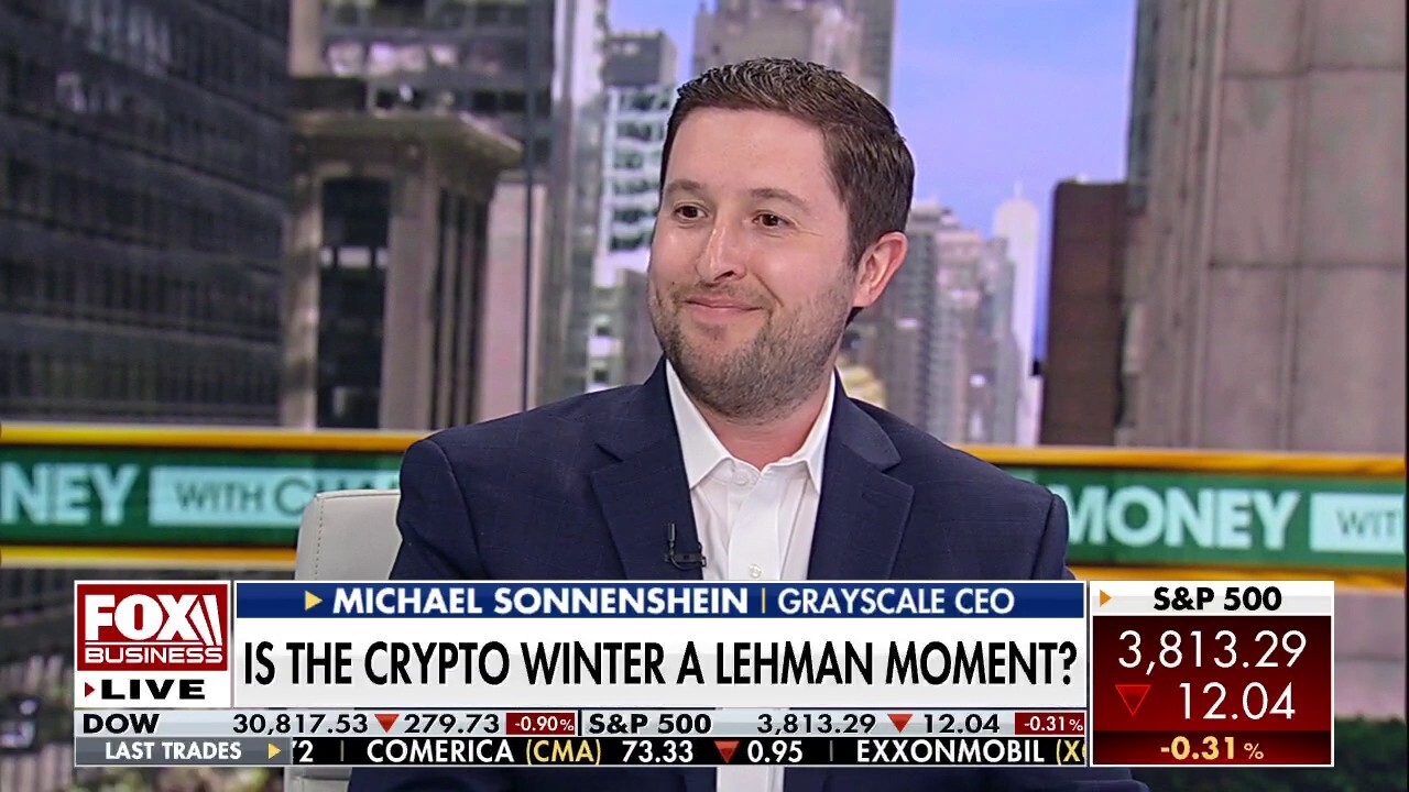 Grayscale CEO Michael Sonnenshein reacts to the SEC denying Grayscale's request to create a spot Bitcoin ETF on 'Making Money with Charles Payne.'