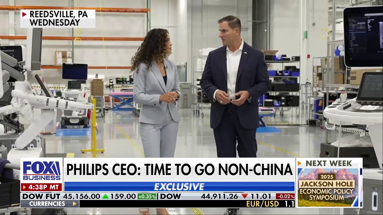 Hundred-million dollar US investment by Philips is 'next step' to localize supply chain, CEO says