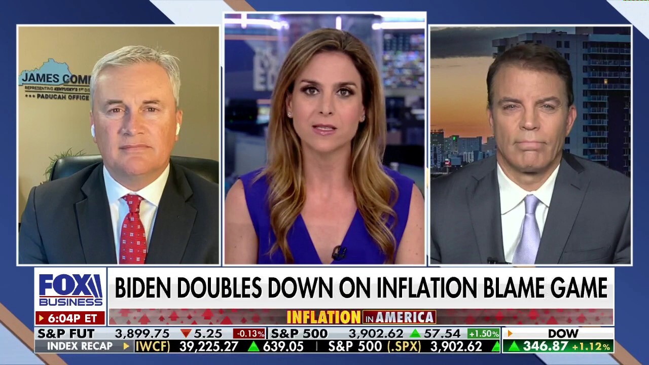 America's economy is headed towards a 'breaking point': Rep. Comer