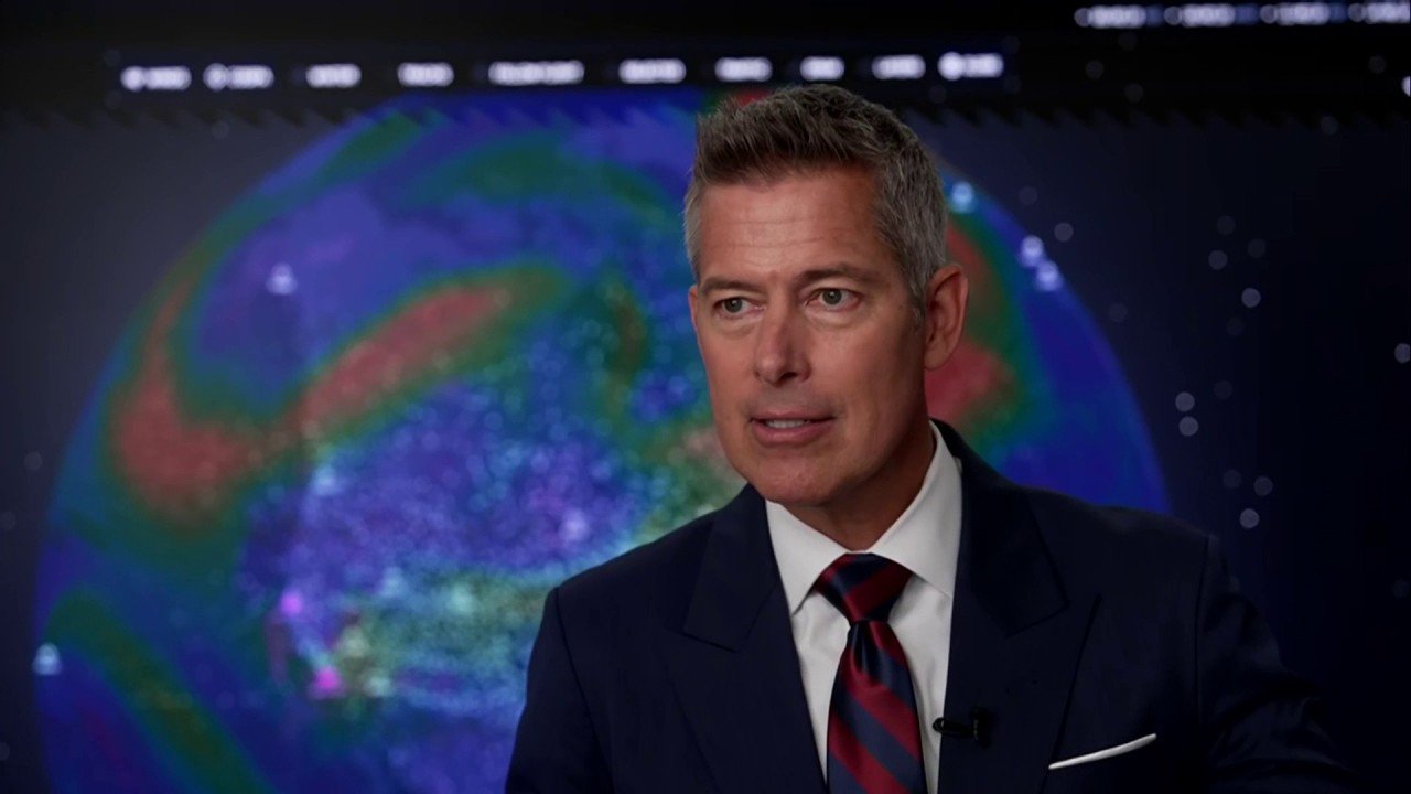 The transportation secretary spoke to FOX Business' Connor Hansen about what caused the Northeast airport disruptions and why he says similar outages could continue without major infrastructure upgrades.