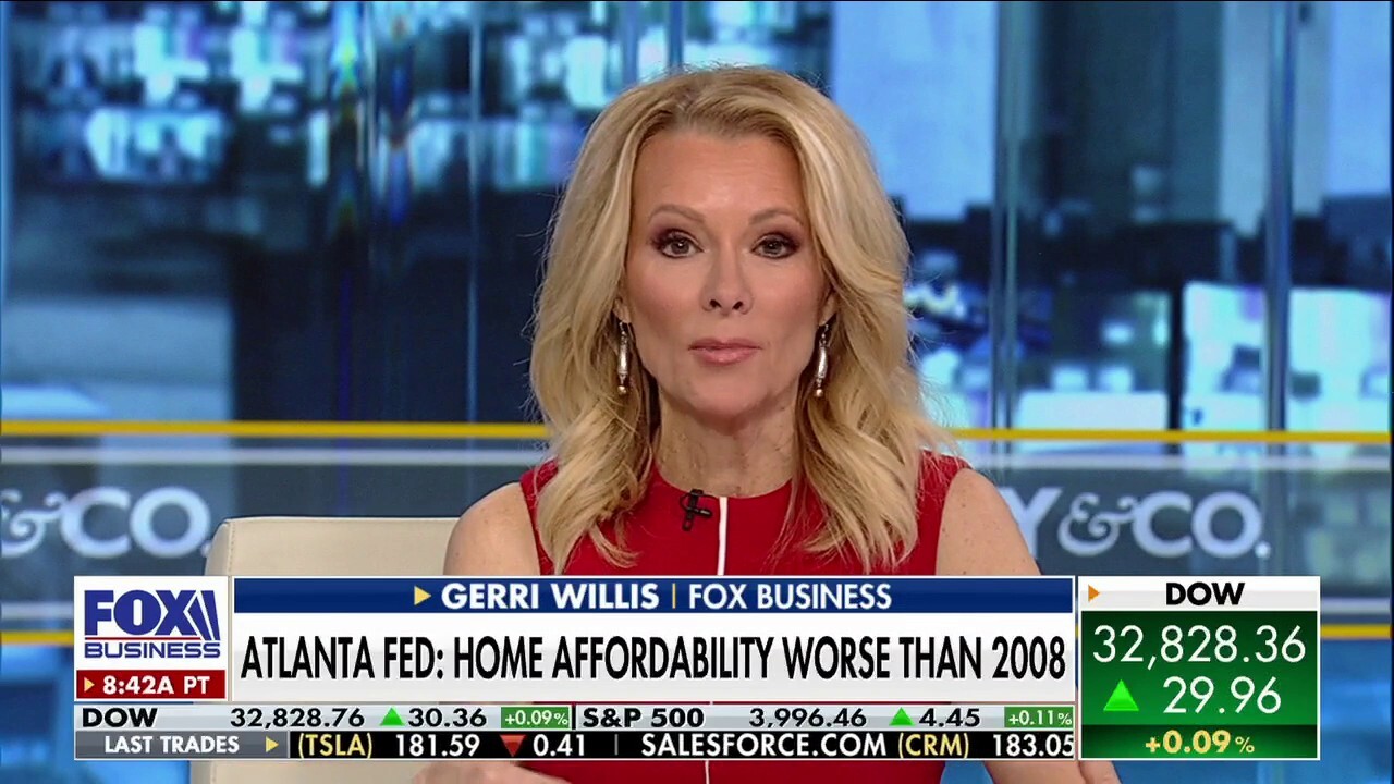  Gerri Willis: Housing affordability is worse today than the 2008 housing crisis