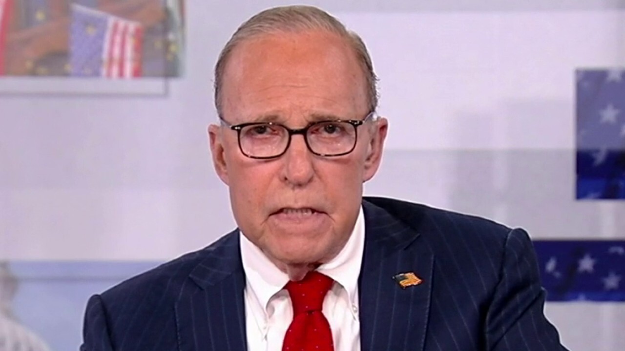  FOX Business host Larry Kudlow gives his take on President Biden's response to the Israel-Hamas war on 'Kudlow.'