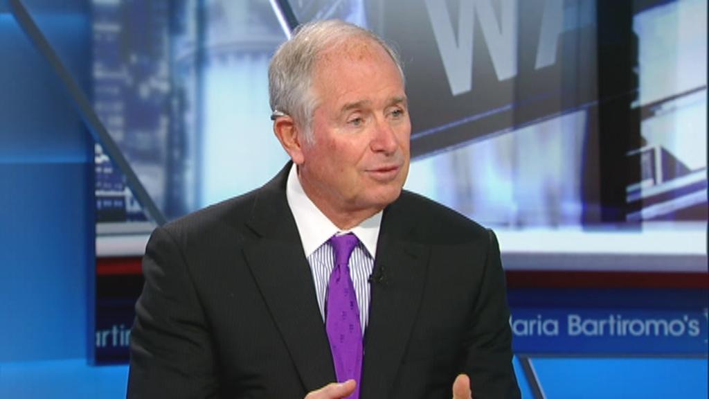 Stephen Schwarzman not concerned about recession fears