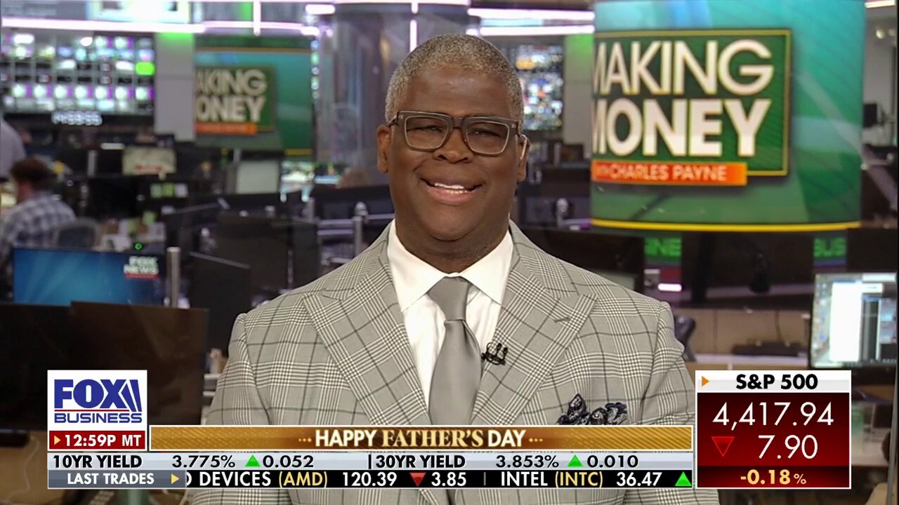 'Making Money' host Charles Payne has a message for all the dads ahead of Father's Day.

