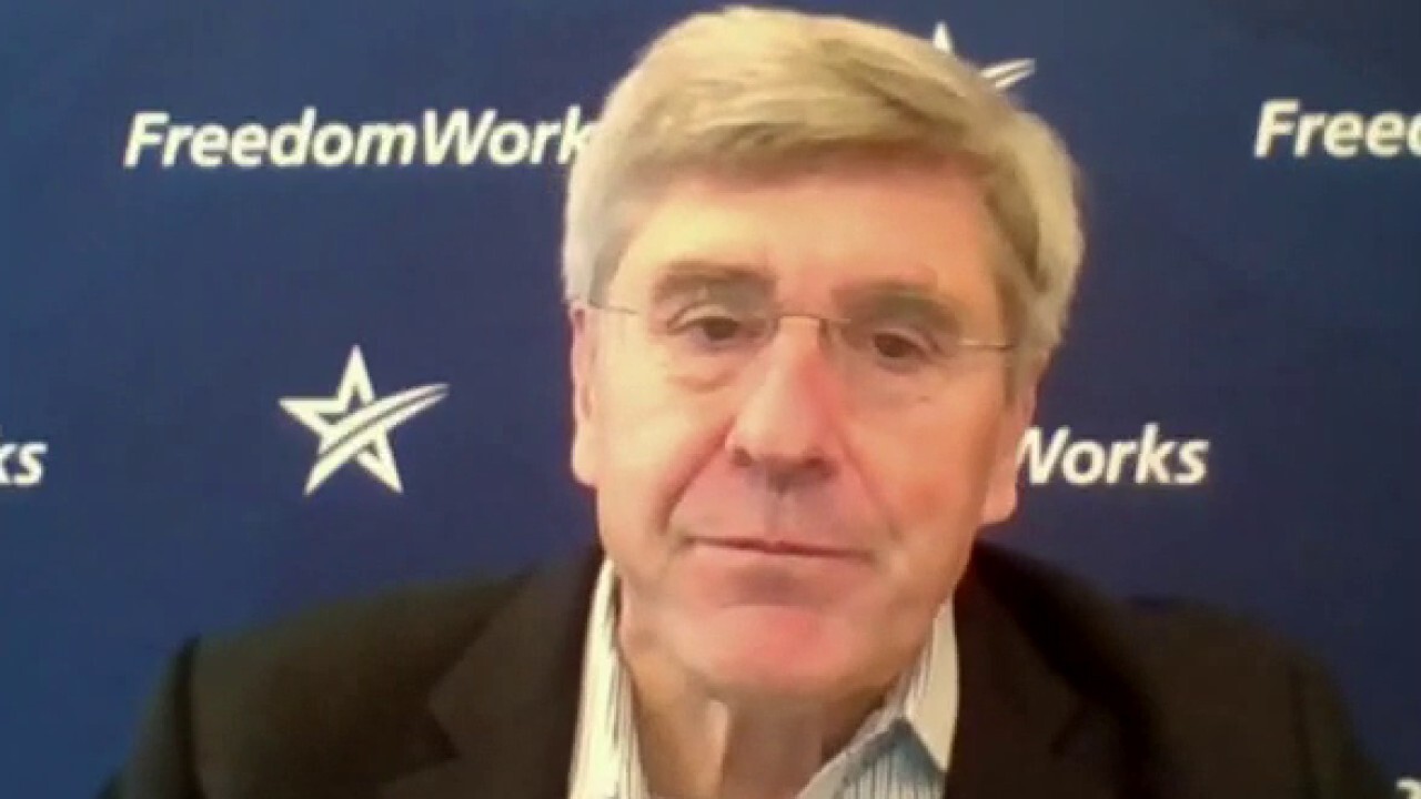 FreedomWorks economist Stephen Moore argues President Biden made a 'wise decision' by tapping Jerome Powell to serve a second term as chairman of the Federal Reserve. 