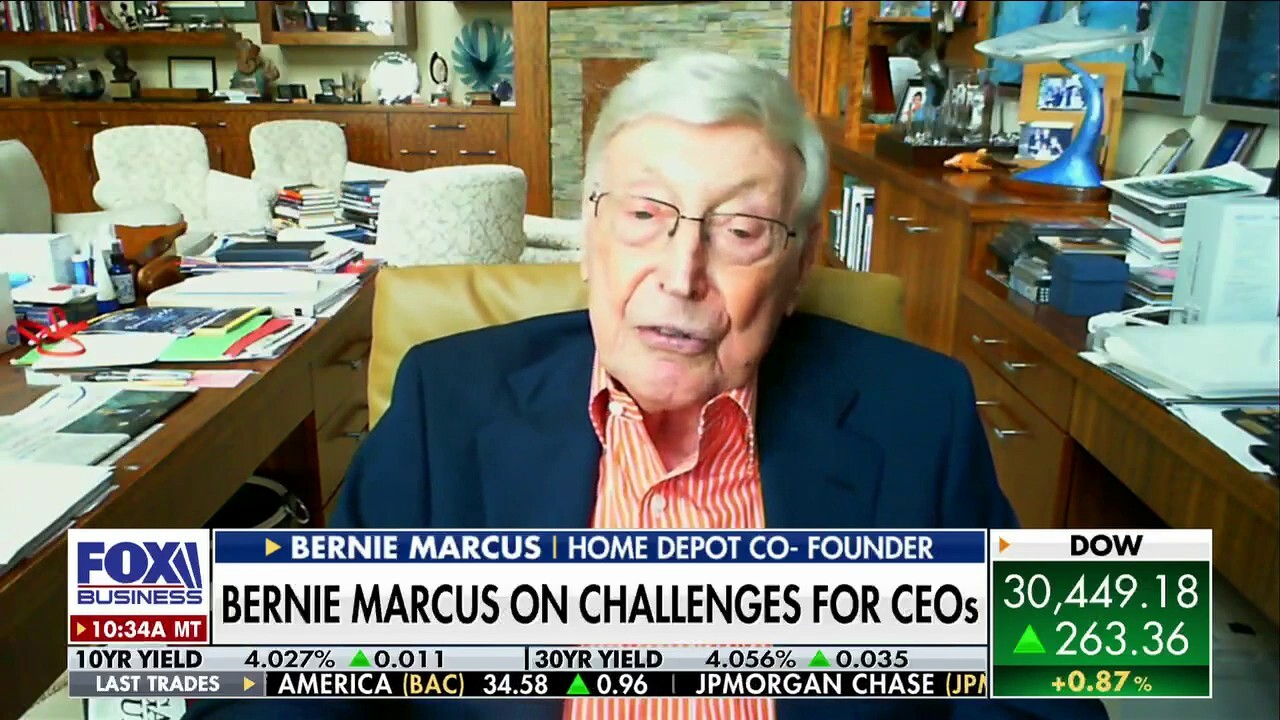 Home Depot co-founder Bernie Marcus discusses the economy under Joe Biden, telling 'Cavuto: Coast to Coast' the president is doing 'everything wrong' and has no answer for inflation. 