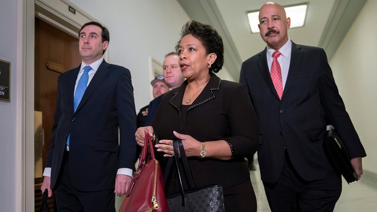 Loretta Lynch gets questioned by House Republicans on Capitol Hill
