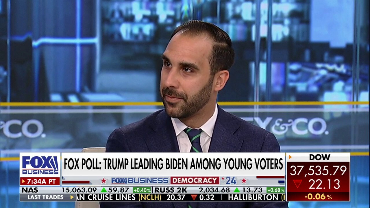 Former Senate Judiciary Committee adviser Garrett Ventry weighs the recent Fox poll that reveals Trump is leading Biden among young voters.